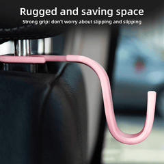 Car Headrest Hook Organizer Hanger Storage for Bag Purse Cloth Grocery