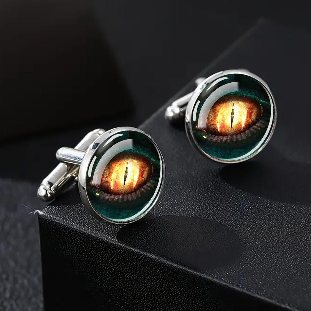 Evil Eye Alloy Cufflinks For Men Shirt CufflinksBest Man Wedding Cufflinks