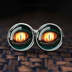 Evil Eye Alloy Cufflinks For Men Shirt CufflinksBest Man Wedding Cufflinks