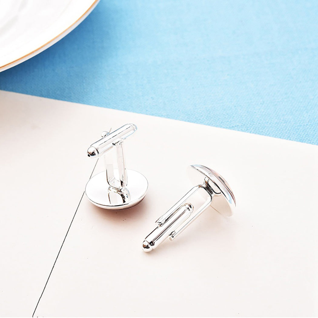 Evil Eye Alloy Cufflinks For Men Shirt CufflinksBest Man Wedding Cufflinks