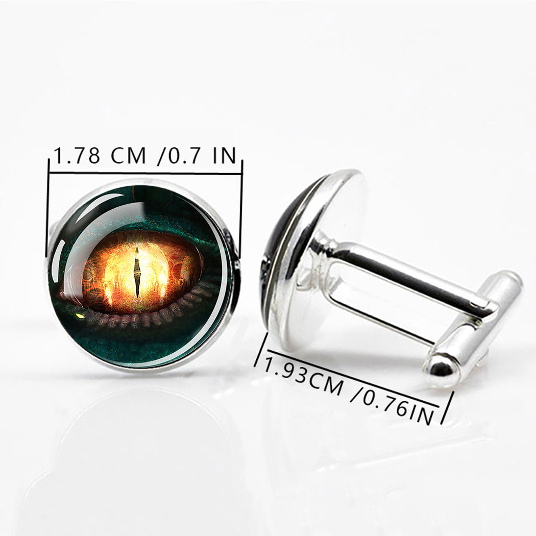 Evil Eye Alloy Cufflinks For Men Shirt CufflinksBest Man Wedding Cufflinks