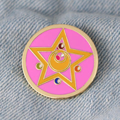 Stylish 5 Point Star Enamel Pins for Men