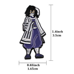 Men's Anime Enamel Pin - Cartoon Funny Pins for Clothes