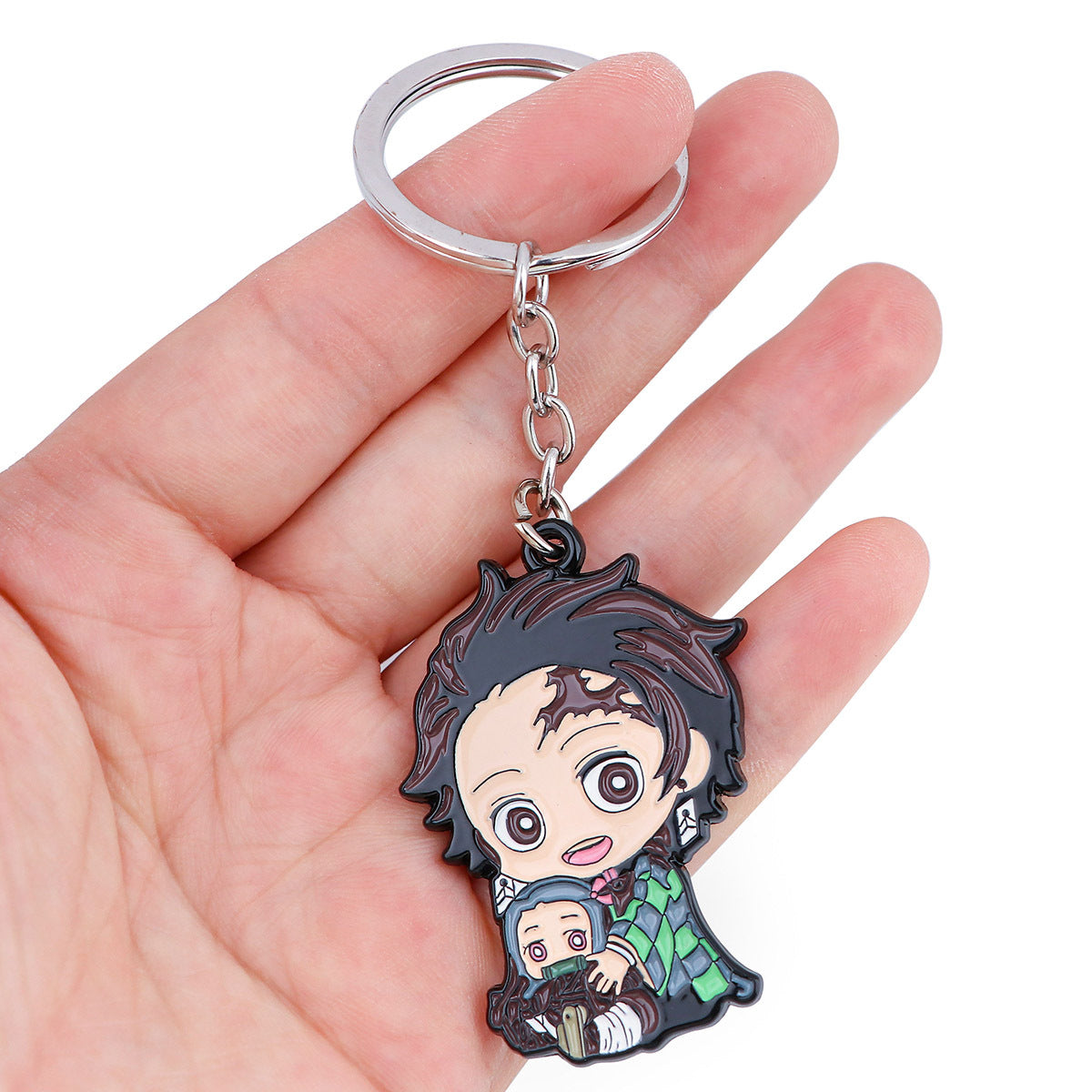 Boy Pendant Key Chain Anime Keychain Backpack Keyring Holder for Friends