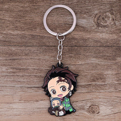 Boy Pendant Key Chain Anime Keychain Backpack Keyring Holder for Friends