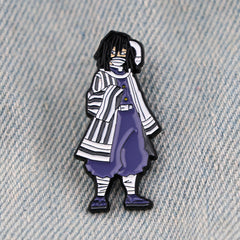 Men's Anime Enamel Pin - Cartoon Funny Pins for Clothes