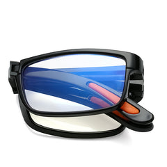 Foldable Presbyopia Glasses With Glasses Case Men's Glasses HD Unisex Eyewear
