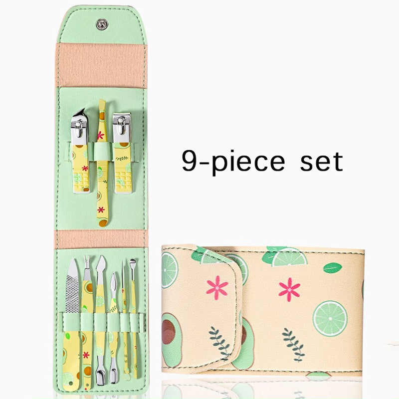 Nail Clippers Set Fingernail & Toenail Cutter Manicure Tool And Ear Cleaning Spo