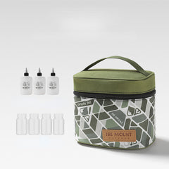 7pc Seasoning Bottle Set w/ Storage Bag Outdoor Camping BBQ Picnic Handbag