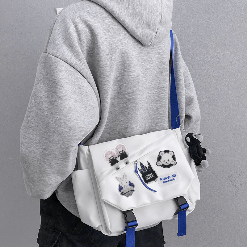 Large Capacity Laptop Shoulder Bag for School