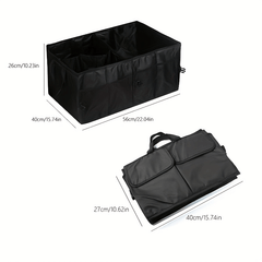 Car Trunk Storage Bag Oxford Cloth Organizer Auto Grocery Storage Box
