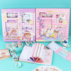 Hand Account Book Diary Journal Set - Students Birthday Gift