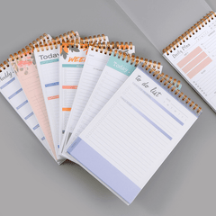 Daily Planner A5 Coil Book English Week Planner To Do List Schedule