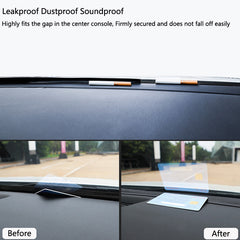 Car Front Under Windshield Panel Sealed Trim Moulding Rubber Strips