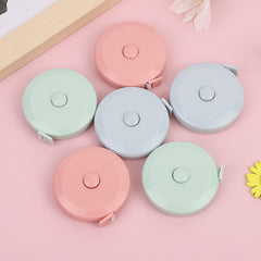 2pcs Small Portable Soft Leather Tape Measure 1.5m Nordic Style