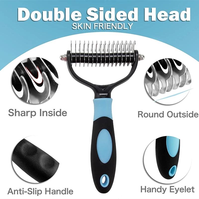 Pet Hair Removal Comb for Tangle-Free Grooming