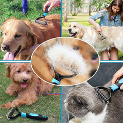 Pet Hair Removal Comb for Tangle-Free Grooming