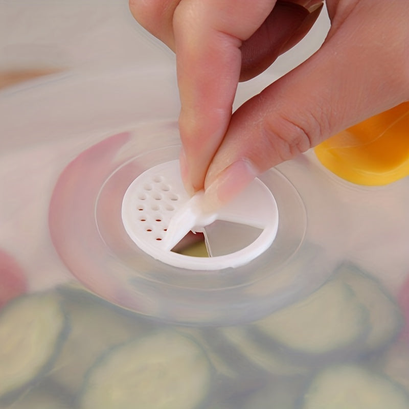 Transparent Splash Proof Food Cover Microwave Oven Tray Cover