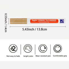 Waterproof Tile Marker Grout Pen - Bathroom Decontamin