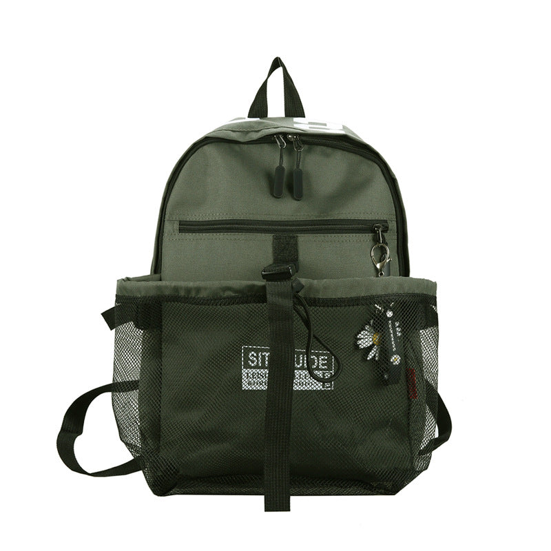 Large Capacity Basketball Backpack Training Bag with Net Pocket