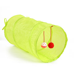 Funny Cat Tunnel 2 Holes Foldable Pet Toy