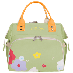 Mommy Bag Shoulder Bag Women Flower Mom Handbag Travel Lightweight