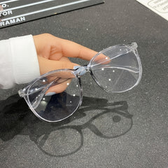 Transparent Light Blocking Glasses Anti Fatigue Eyewear