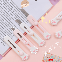 4pcs Paw Cat Cloud MINI Craft Box Wrapping Paper Cutter