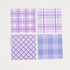 100 Sheets Plaid Element Notepad Student Journal Girl Heart Office School Suppli