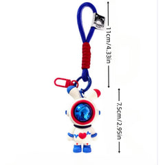 Space Rabbit Car Keychain For Men Year Of The Rabbit Little Rabbit Pendant