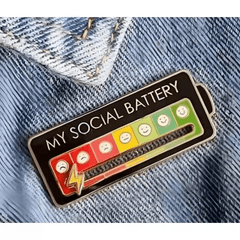 My Social Power Mood Conversion Brooch