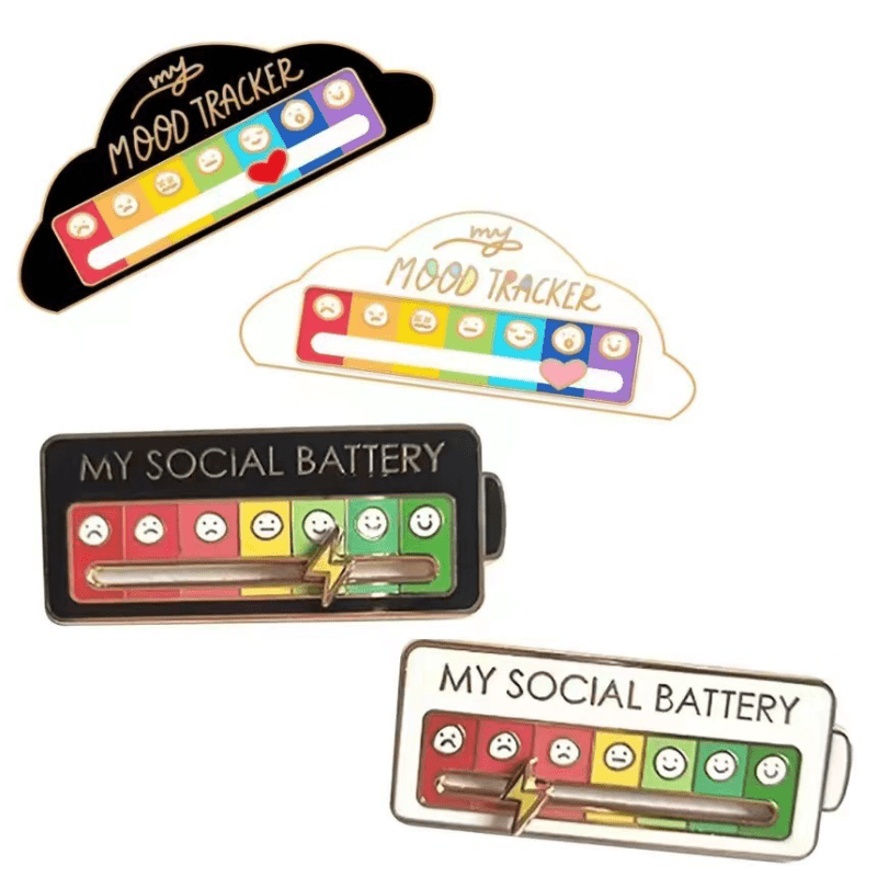 My Social Power Mood Conversion Brooch