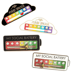 My Social Power Mood Conversion Brooch