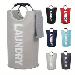 82L Laundry Basket Waterproof Laundry Hamper with Padded Handles