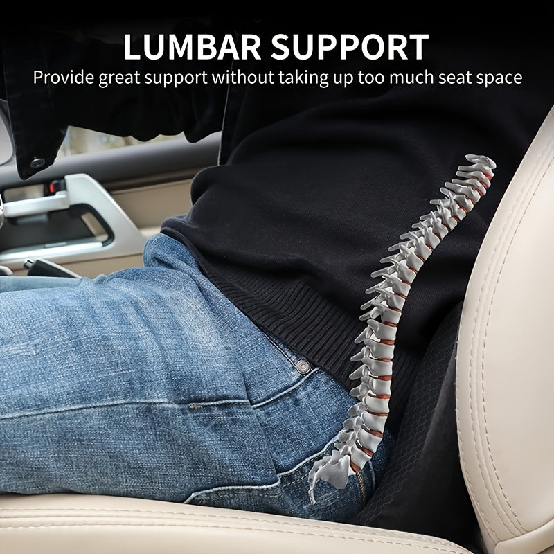 Memory Foam Car Seat Pad for Sciatica & Back Pain Relief