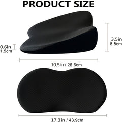 Memory Foam Car Seat Pad for Sciatica & Back Pain Relief
