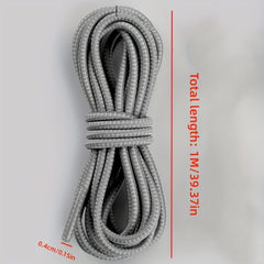Elastic No Tie Shoelaces Lock Lazy Laces Quick Rubber Shoestrings