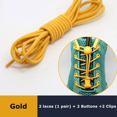Elastic No Tie Shoelaces Lock Lazy Laces Quick Rubber Shoestrings
