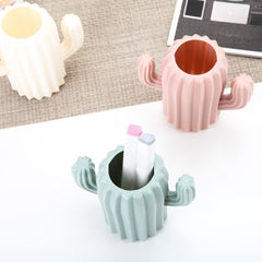 Cactus Pen Holder Desk Organizer Office Home Decor