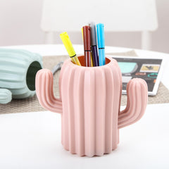 Cactus Pen Holder Desk Organizer Office Home Decor