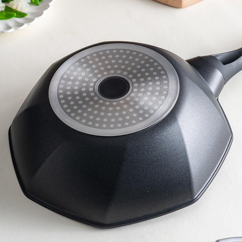 Nonstick Octagonal Frying Pan with Lid - Outdoor Cooking Supplies