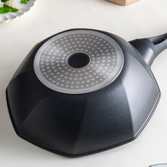 Nonstick Octagonal Frying Pan with Lid - Outdoor Cooking Supplies