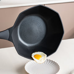 Nonstick Octagonal Frying Pan with Lid - Outdoor Cooking Supplies