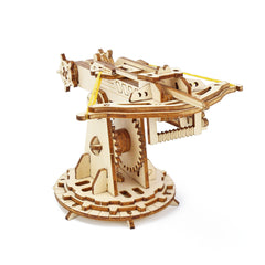3D Siege Crossbow Wood Puzzle with Leather Band
