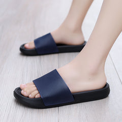 Men's Non-Slip Slides Open Toe Shoes for Indoor Outdoor Beach
