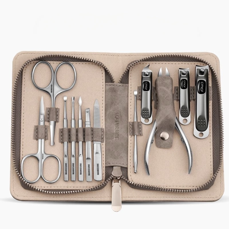 12pcs Nail Clippers Fingernail & Toenail Cutter Manicure Tool
