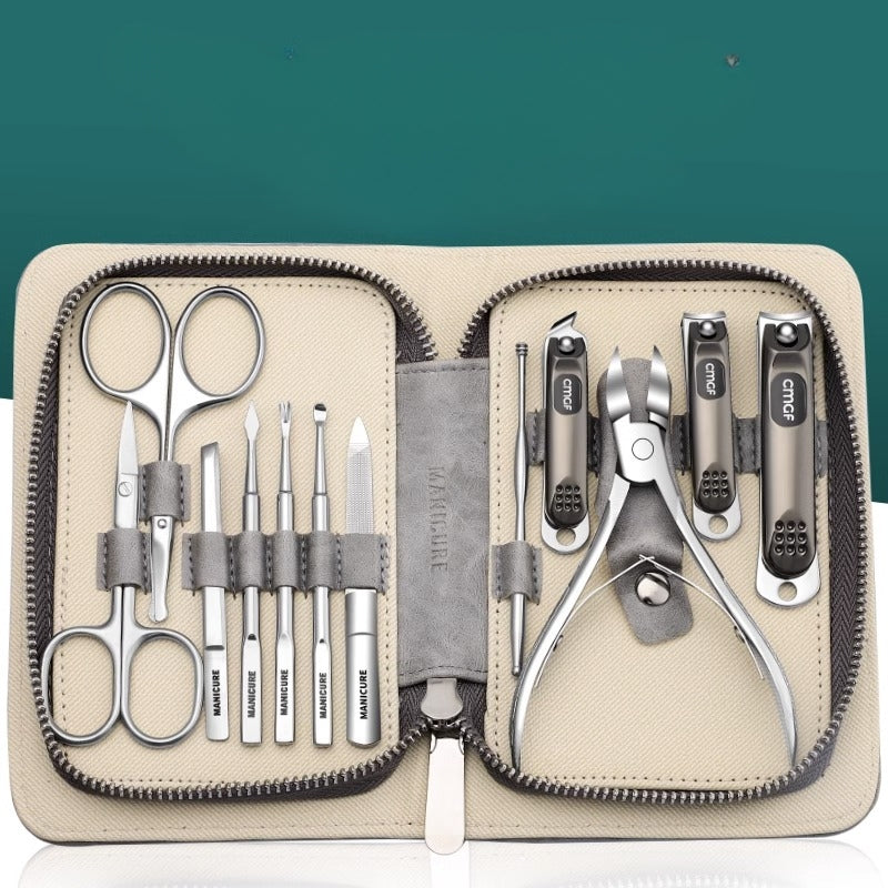 12pcs Nail Clippers Fingernail & Toenail Cutter Manicure Tool