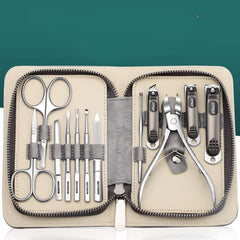 12pcs Nail Clippers Fingernail & Toenail Cutter Manicure Tool