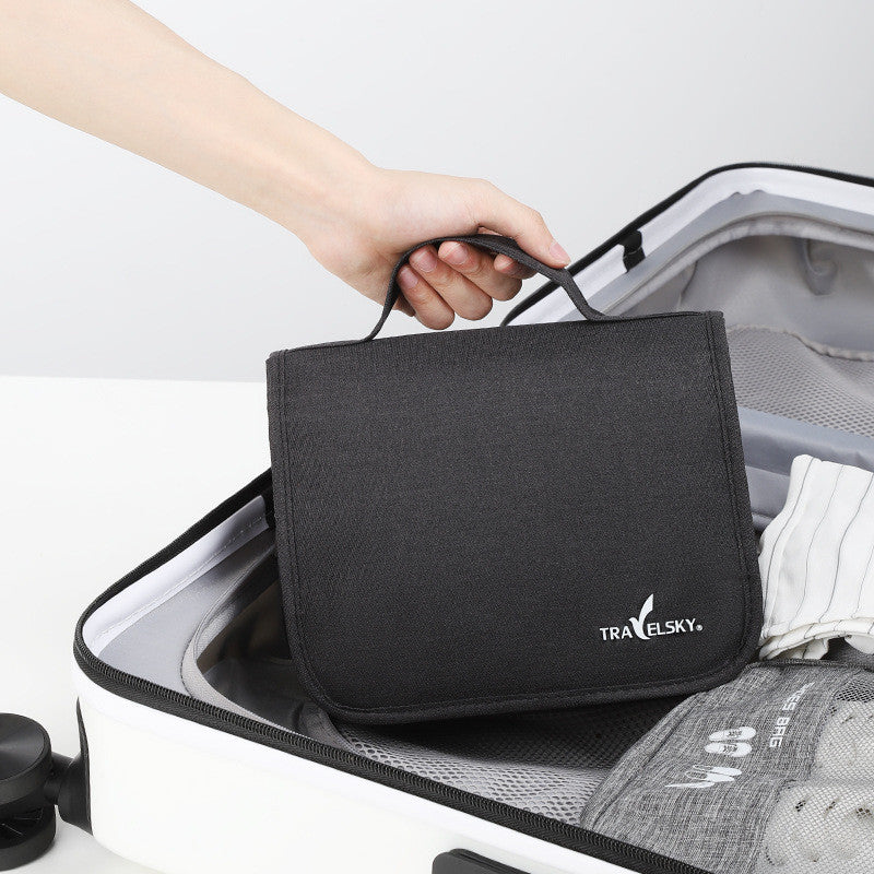 Women's Hanging Travel Cosmetic Organizer Waterproof Storage Bag