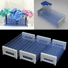 Plastic Test Tube Stand Rack for 13 16 18MM Tubes 40 50 Hole Lab Supplies